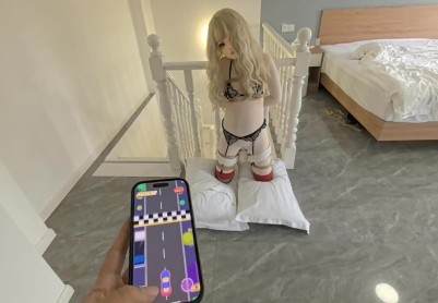 【FXX】【人偶女友-03】刚入手役次元超胖的内入TD＋内入震动手动进出＋双重p机一穴一G多重震动造成数不清的强高＋单手套直立并腿缚＋SP＋跪立缚 争取把每一种玩具玩个遍 选出体验感最好...
