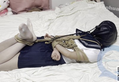 【青浦小屋】情侣主奴 反奴为主 捆绑JK白丝女友S