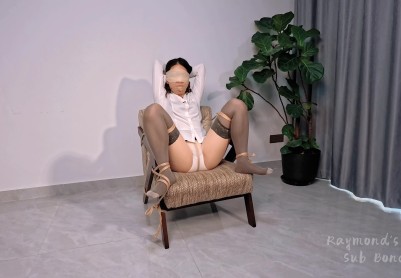 【Raymond】我和白老师的荒唐默契第3集（精品剧情/多轮TJ/丰富内容/硬核折磨/超长时长）
