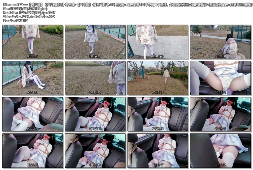 5471----【嗷大喵】《少女遇险记》第五集-【户外篇】-被日式紧缚 TD开启着 尾巴塞着 .jpg