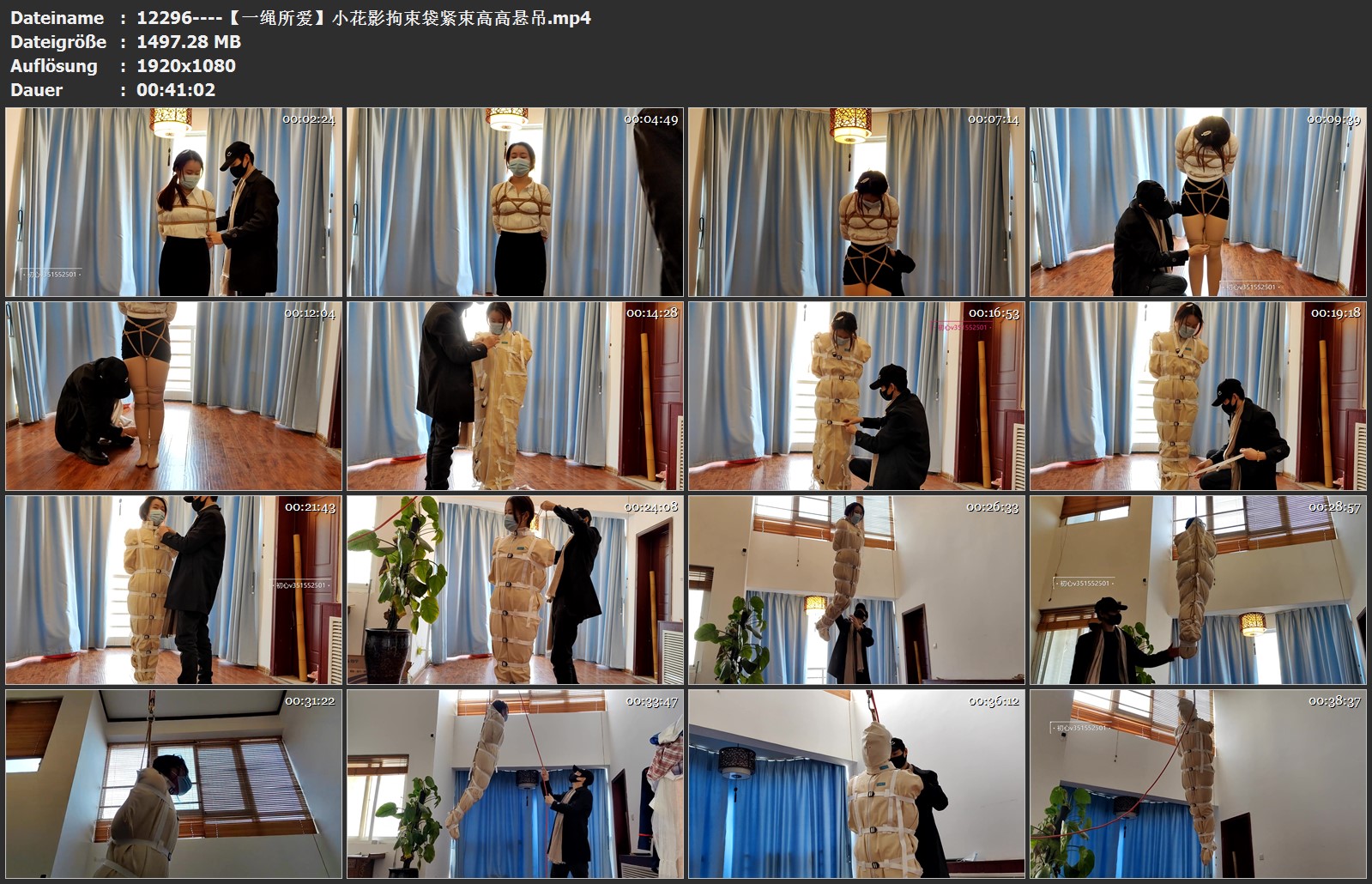12296----【一绳所爱】小花影拘束袋紧束高高悬吊.jpg