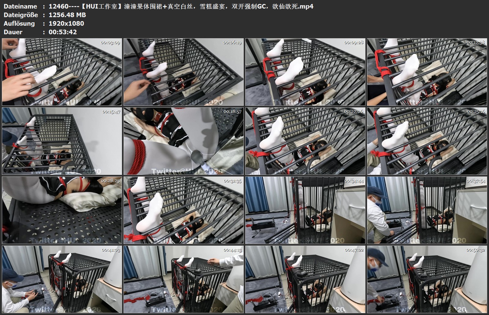 12460----【HUI工作室】潼潼果体围裙 真空白丝，雪糕盛宴，双开强制GC，欲仙欲死.jpg