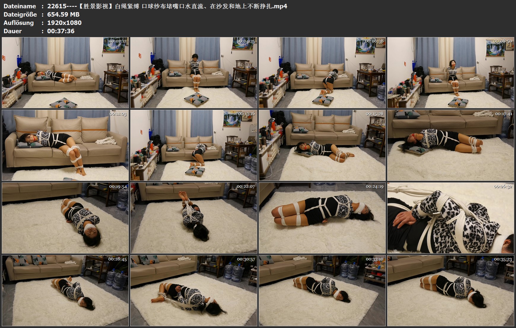 22615----【胜景影视】白绳紧缚 口球纱布堵嘴口水直流、在沙发和地上不断挣扎.jpg