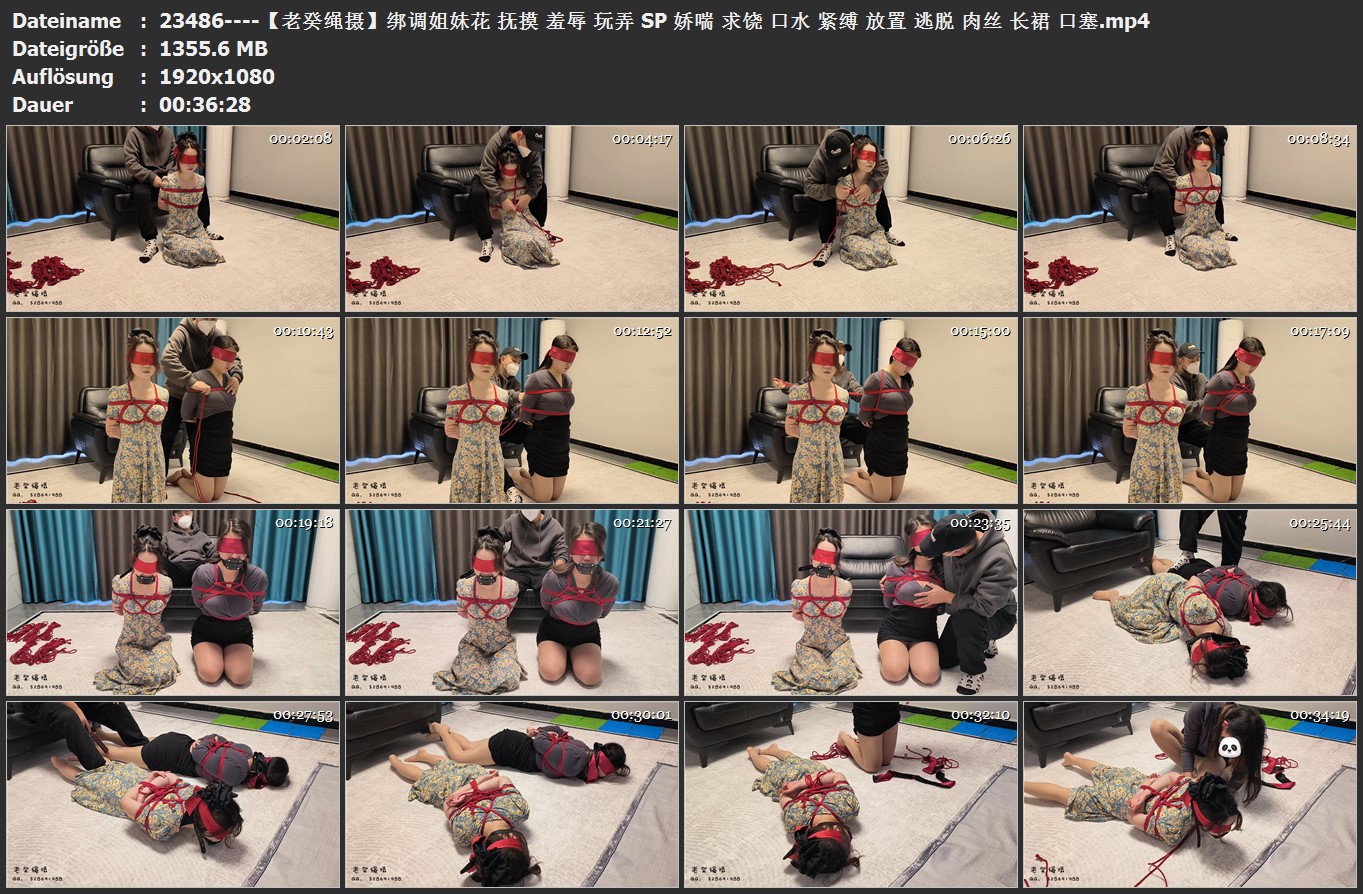 23486----【老癸绳摄】绑调姐妹花 抚摸 羞辱 玩弄 SP 娇喘 求饶 口水 紧缚 放置 逃脱 .jpg
