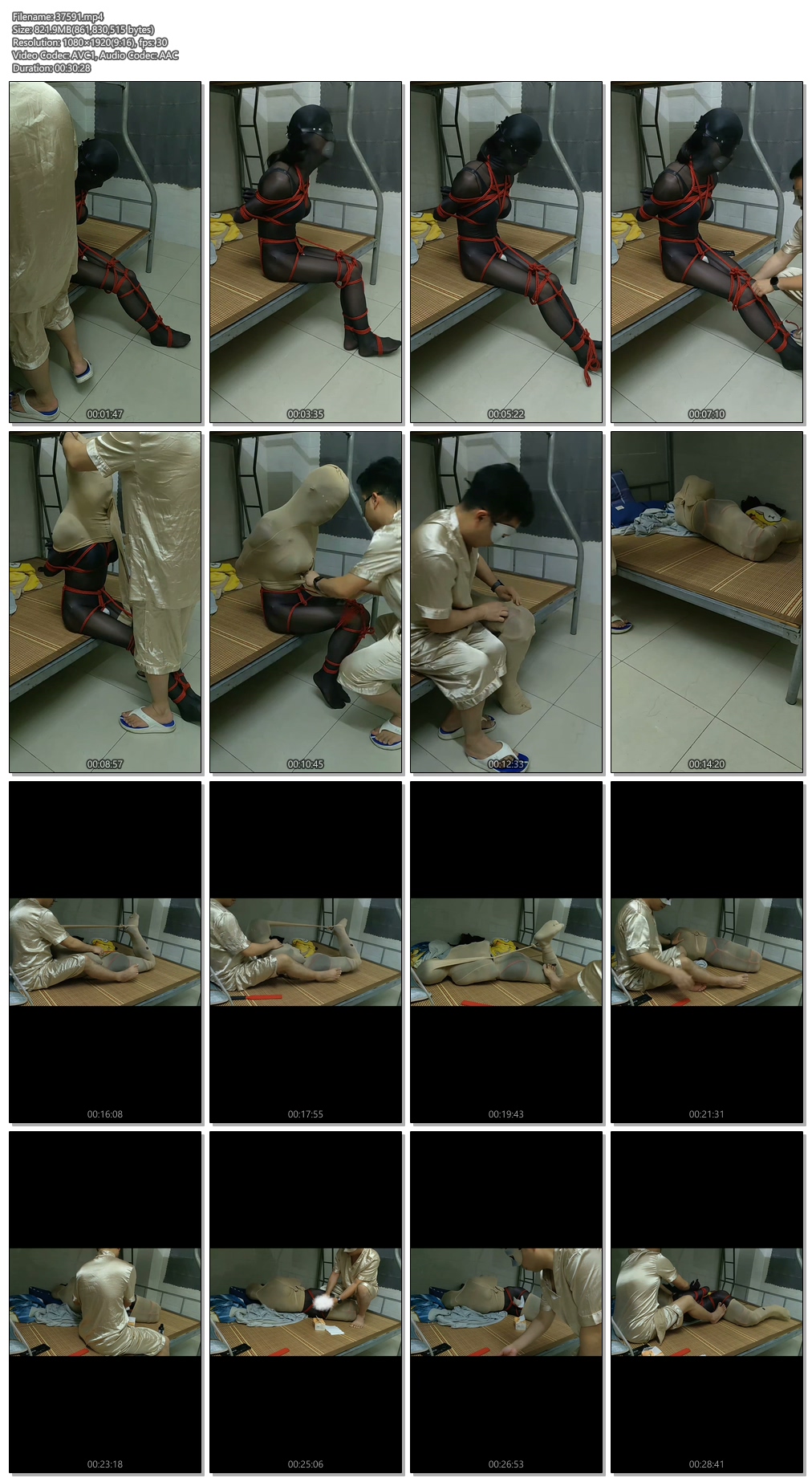 37591----【xxxjj】男娘日式后高手全身黑丝红绳紧缚 肉色丝袜全包后强制gc.jpg