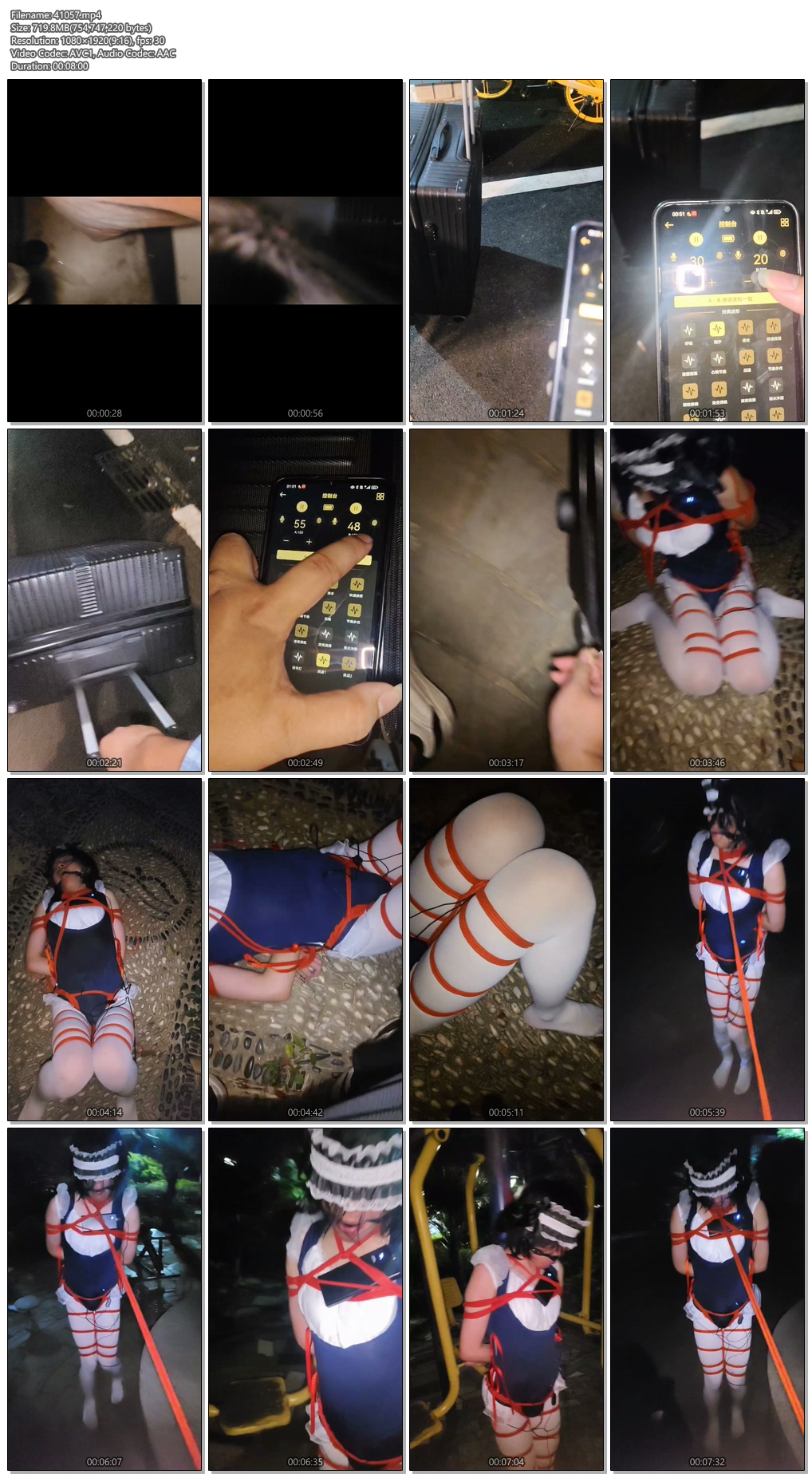 41057----【小自白】装箱拖运牵着绕圈强制垫脚电击贴训练器，捡到一只白丝小男娘，那.jpg