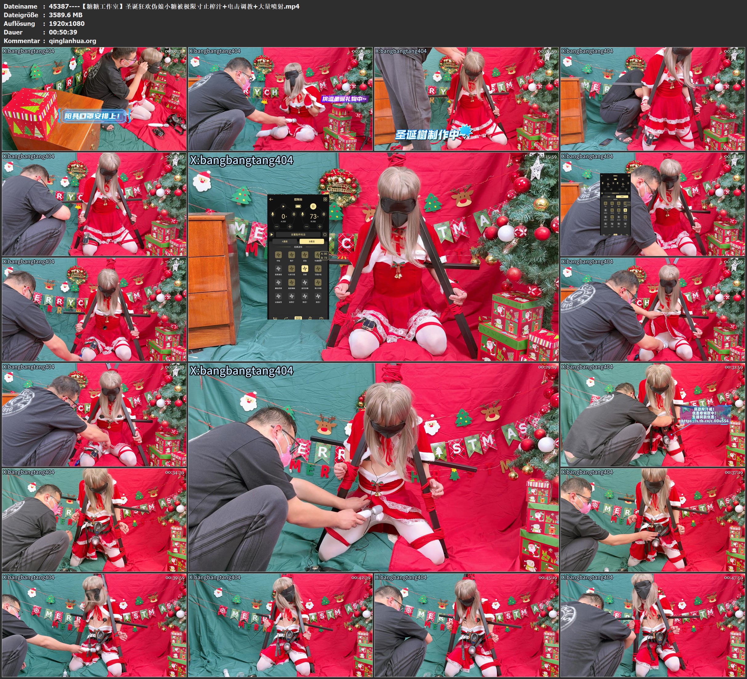 45387----【糖糖工作室】圣诞狂欢伪娘小糖被极限寸止榨汁 电击调教 大量喷射.jpg