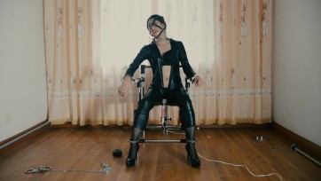 【撒琅】谍战II 刑椅 大量口水特写 女搜查官拷问 超创意多功能刑具 金属