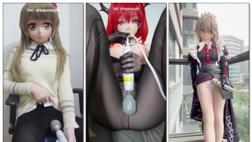 【麻衣mayiu】视频记录2，包括全包紧身衣、kigurumi头壳、性感主题服装等元素