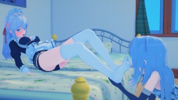 【3D动画】少女的非正常日常（放置凌辱篇）---这次逃不了喽，艾莉同学