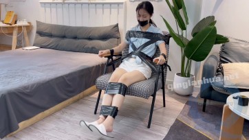 【默示录】【新模小晶】胶带捆绑+封嘴初体验~
