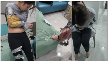 【kakajieshao】月月胶带捆绑挑战