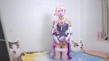 【刻猫猫不是色猫猫】【伪娘·符玄COS·面纱·大社保·贞操锁】