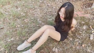 【子衿原创】妍如室外镣铐-被拐卖的大学生 （镣铐押解 绑架 放置）