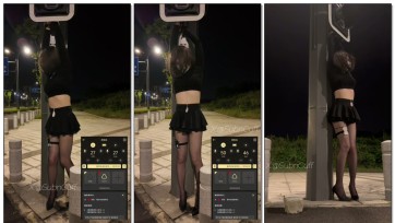 【Sub咔咔】第一次户外路灯吊缚郊狼电击SubM