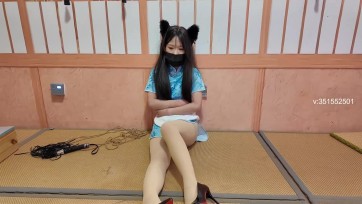 【一绳所爱】颜颜捆绑挠痒，黑暗放置被吓哭