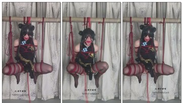 【坎喵】蔚蓝档案cos-妃咲M腿悬吊放置+斐济杯强高