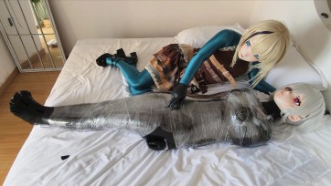 【dongdong】kigurumi保鲜膜放置呼控失控尖叫