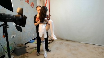 【随心原创】白袜单腿吊