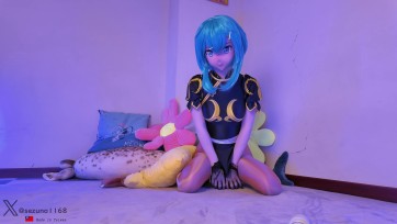 【セズ奈】kigurumi穿著春莉角色扮演的詩乃