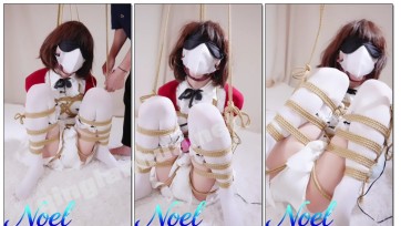 【Noel】加藤惠cos 日式紧缚+电击+Tk+半吊+挣扎+强制gc