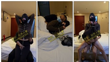 【9588】玩弄人妻，她刚接完孩子放学就出来让我玩，我肯定不能放过，玩的很劲爆的一次，强行脱裤子，棒棒，性感内衣，上身真空，最后还被我锁在窗户露出，很羞耻！