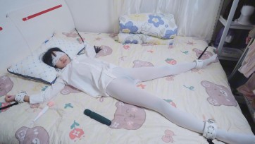 【冷与贝】大字捆绑震动GC训练