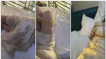 【甜虾】小姐姐一觉醒来发现自己被帮着，想大声叫救命确发现嘴巴也被堵上