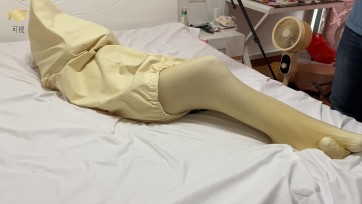 【可视】开始懂了第二弹，初恋感的丝袜继续沉浸在破坏美的感觉中，只给专业人士品鉴，全包裹，窒息，要死啦要死啦，扭动的包裹，嘤嘤嘤