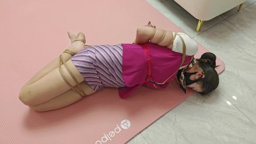 【李大侠原创】高挑空姐被五花大绑挣脱不能哭泣求饶
