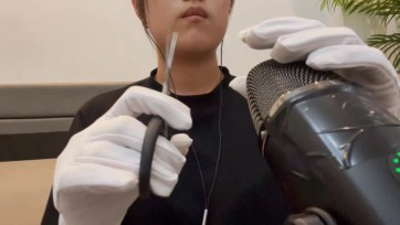 【默示录】新模小贺，有点像老港片的明星，捆绑+ASMR体验~