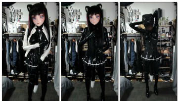 【UCM】胶衣猫娘KIGURUMI制服自嗨