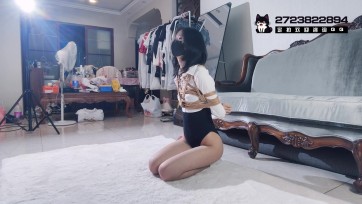 【BadCat】【咲希舞蹈服罚跪2】【咲希】【麻绳紧缚 舞蹈服 跪坐 挣扎】