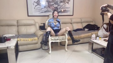 【贝特原创】精彩制服剧情 长靴御姐女井安慈被诱骗绑架陷落 折磨