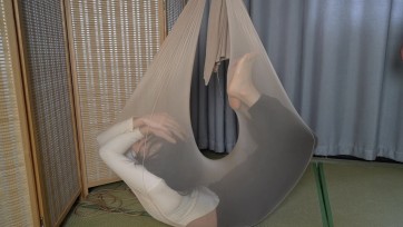 【象人工作室】小0-空中瑜伽网纱能玩出什么驷马效果？