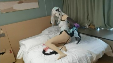 【hx0532】流萤小姐的被迫调教经历（下）灌肠＋捆绑+tk+狗爬+肛珠