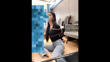【玩绳的孩子】新妹子常服捆绑堵嘴后入、口舌侍奉和挣扎脱缚