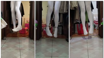 【Bbbttt】骚货母狗小模特的脚镣绞刑失禁合集