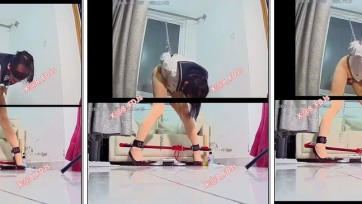 【Fudie】伪娘JK镣铐自缚放置