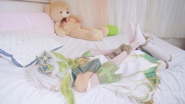 【冷与贝】草神纳西妲丝袜捆绑，丝袜蒙眼，丝袜堵嘴，挣扎放置