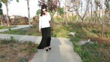 【魔法摄影工坊】公园散步2(长裙镣铐行)