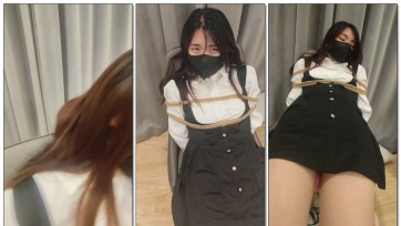 【鱼果儿】我没想到第一次和大家说话，没想到被迫塞着小东西就是绑着向大家求饶请求大家放过我（嘻，其实心里还是又享受又害怕的~看我的眼神）而且要打就打，干嘛吓唬我？？！