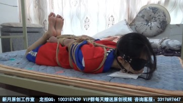 【新月原创】【红豆】微剧情 女死囚临终关怀 手脚连铐关押+ 超紧直臂驷马强G +枪嘎
