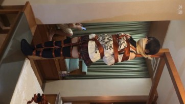 【xxxjj】男娘丝带柱子日式紧缚固定鞭打 体外td折磨