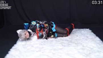 【莉雅】琳妮特紧缚逃脱训练 cosplay/紧缚/丝袜堵嘴/强膏/微剧情