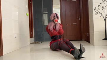 【CD伪娘小诡的自缚】大红灯笼高高挂♥♥♥