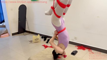 【媚娘工作室】调教倒吊的瑾年