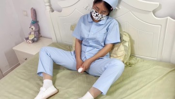 【臭脚妹妹】【一家不存在的男科医院】【护士服】【白丝】【裤里丝】