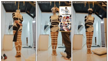 【我一定会回来的】伪娘极限勒，强制踮脚站立