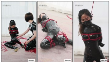 【FSS工作室】DOVE小姐姐百合绞刑游戏 BP挑战 胶衣 M字开腿 绞刑play sp 百合游戏